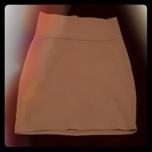 Rose Gold Mini Skirt